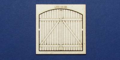 LCC 04-93 OO gauge industrial door for industrial under arch type 2
